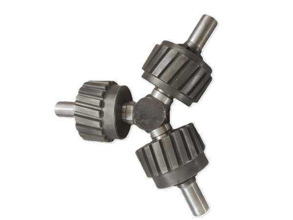 Three wheel pressure roller